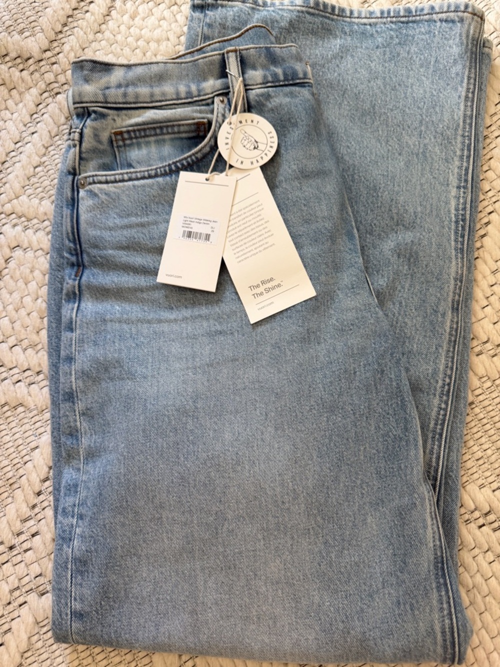 NWT Vuori Wide-Leg Women's Jeans
